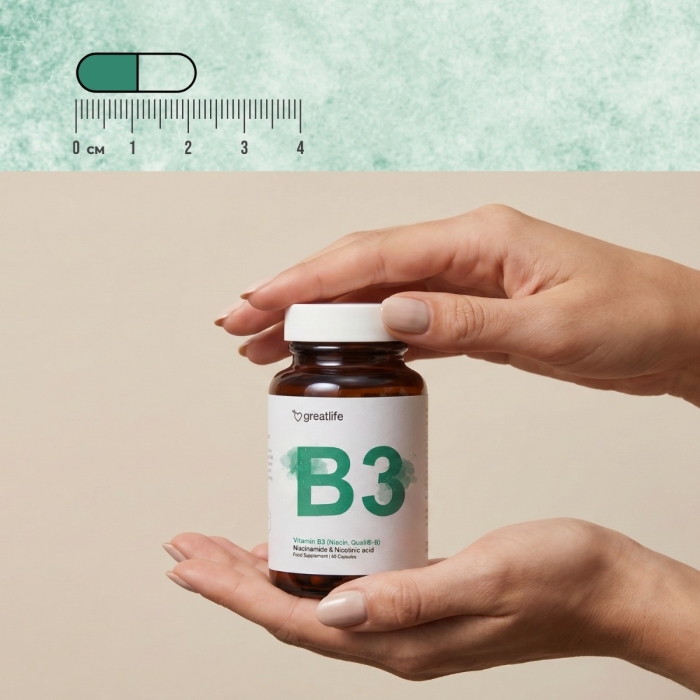 Vitaminas B3 (Niacinas, Quali®-B)